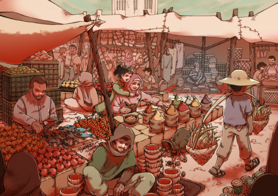 Illustration le vieux Shikatze