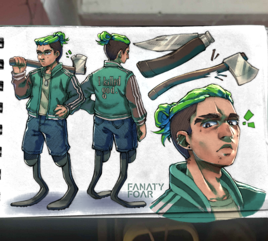 Character Concept Swagowan Slowinsky